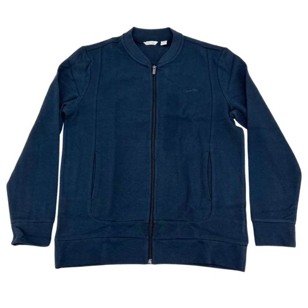 Calvin Klein | Men's Zip Up Sweater | Navy | Various Sizes